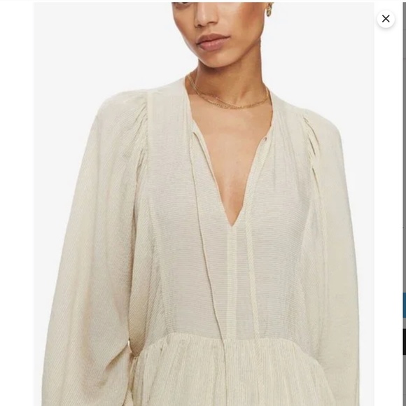 ANINE BING Madison Tiered Silk Blend Mini Dress - Picture 4 of 9